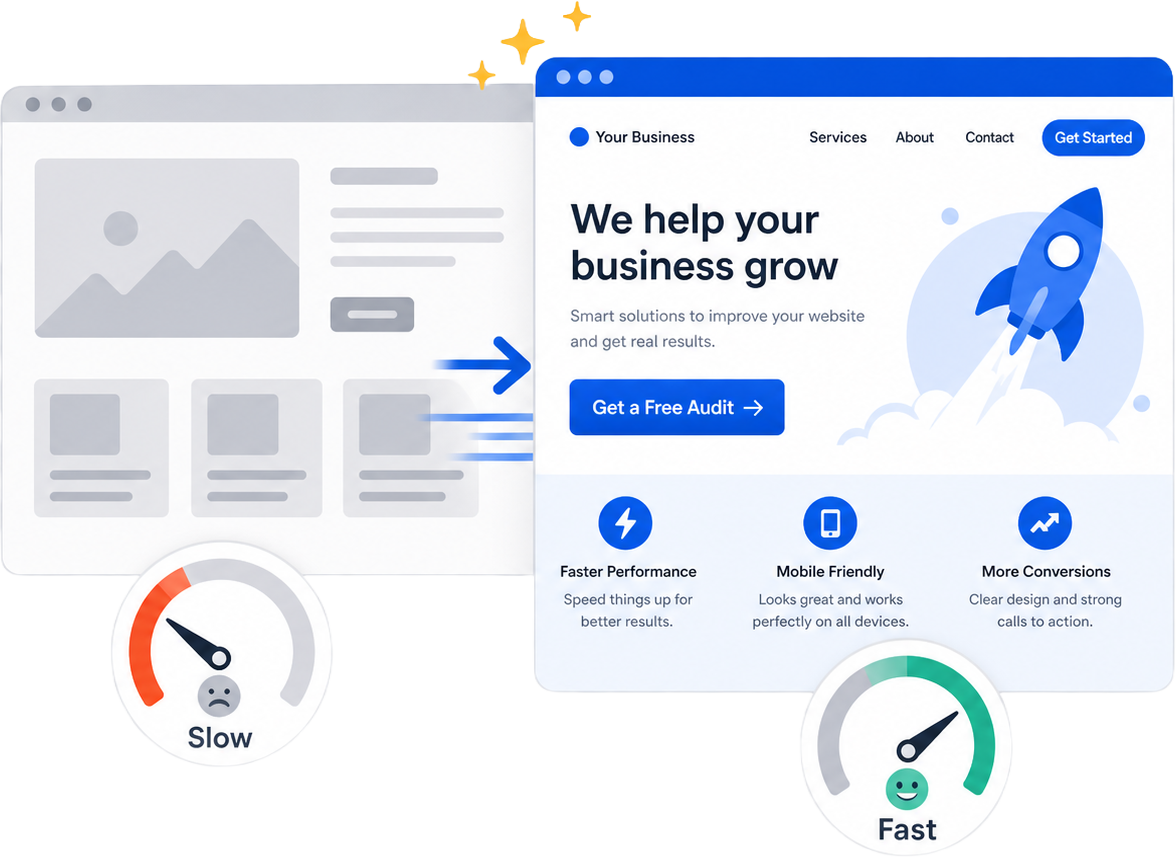 Rebuild your website